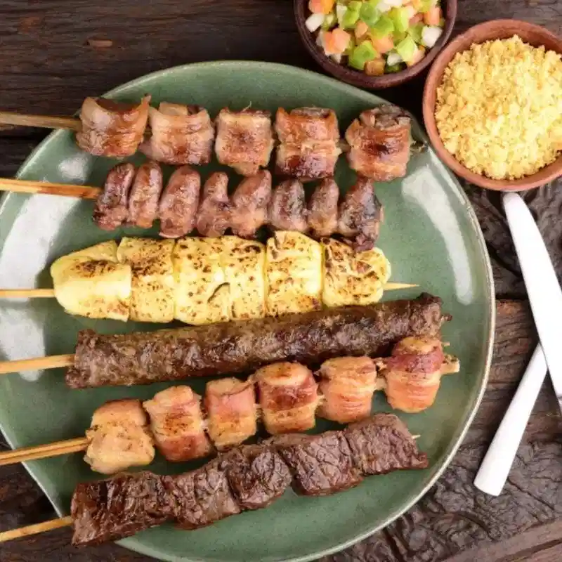 Espetinho na Brasa